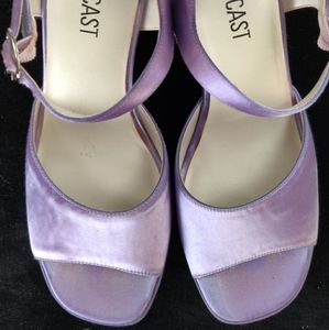 NIGHTCAST  Satin shoes by Shania